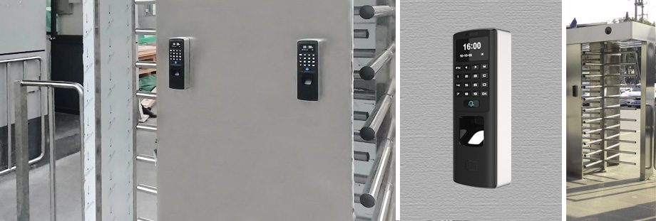 M7戶外POE供電指紋門(mén)禁機(jī)客戶案例